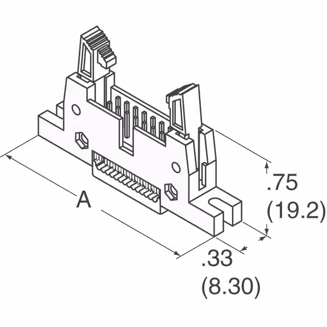 AWH14G-E222-IDC-R Assmann WSW Components  Free Hanging Panel Mount